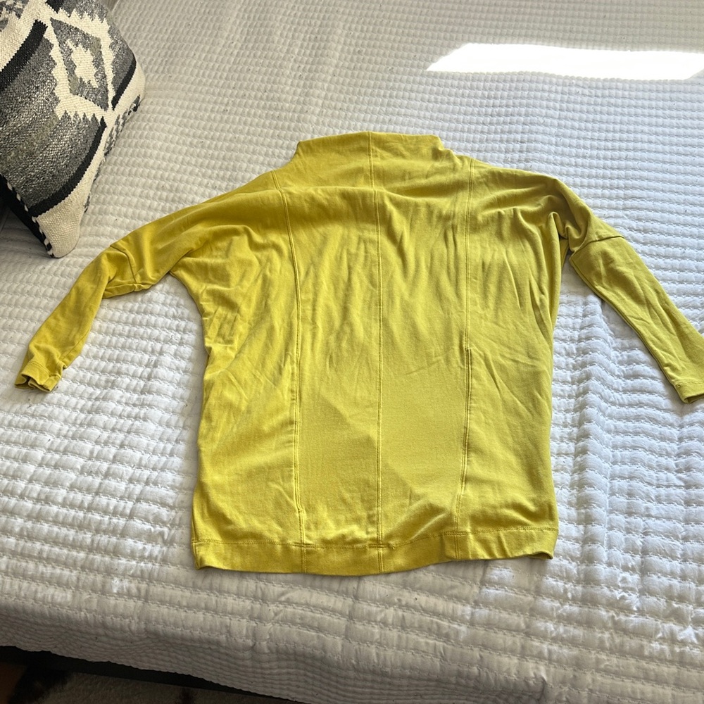 Anthropologie Mustard Yellow Mini Dress